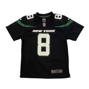 Nike Youth New York Jets Aaron Rodgers Black Jersey - Youth Size M (10-12)
